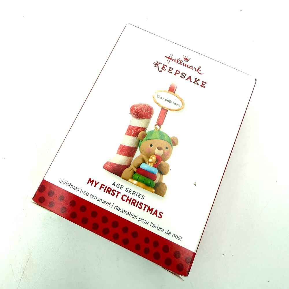 Hallmark Keepsake 2013 Age Series My First Christmas Ornament NEW In Box